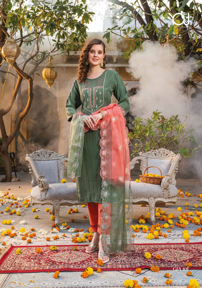 Wanna Gia Festive Wear Designer Wholesale Readymade Salwar Suits